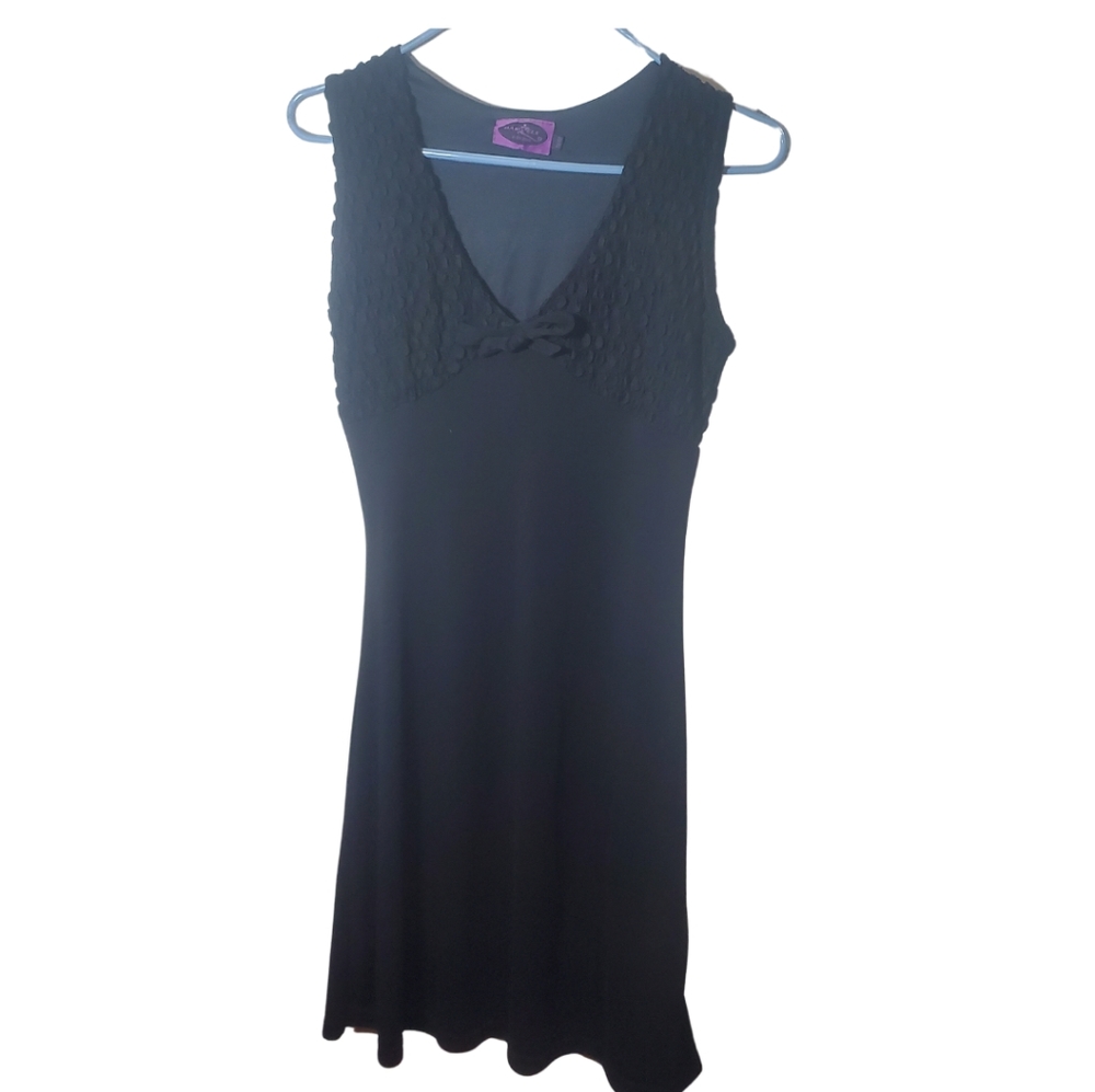 DAMZELS IN THIS DRESS BLACK DRESS SIZE M
